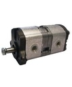 [DKWK 81 007 218 B]  Pomp 2 gaten 100,0 - conische as - 5 + 14 cc - Links draaien - Bosch