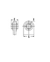 [DKWK 90 501 255] Aanlaseind Ø 35,2 mm - Breedte 80 mm