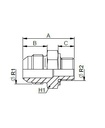 [FONT50.23.06.08] 9/16" JIC X M22x1,5