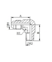 [FONT54.11.24.24] 1.7/8" JIC X 1.1/2" NPT - 90°