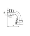 [FONT30.54.12.12] 3/4" BSP x 3/4" BSP - 90°