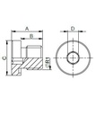 [FONT30.45.10.24.ED] 1.1/2" BSP