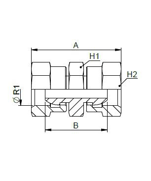 [FONT30.50.06.06] 3/8" BSP X 3/8" BSP