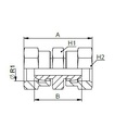 [FONT30.50.06.06] 3/8" BSP X 3/8" BSP