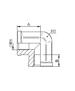 [FONT34.15.06.06] 3/8" BSP x 3/8" BSP - 90°