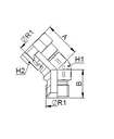 [FONT34.49.06.06] 3/8" BSP x 3/8" BSP - 45°