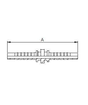 [FONT60.20.06.06] Kop. 3/8" - Slang 3/8"