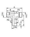 [FONT74.62.10.22] 1" ORFS x 22x1,5 MET instelnaar x 1" ORFS