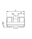 [FONT70.17.00.20] 1.11/16" ORFS x 1.11/16" ORFS