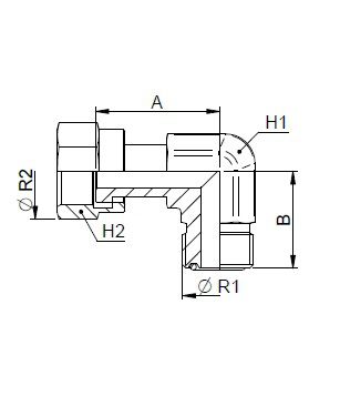 [FONT74.09.00.12] 1.3/16" ORFS x 1.3/16" ORFS - 90°