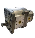 [DKWK 81 045 200 H]  Pomp 4 gaten 98,0 x 128 - conische as - 31,0 + 15 cc - Links draaien - Bosch