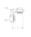 [RAST7527-S0606] Té verbinding mannelijk 06S - 06S - 06S - M14x1,5