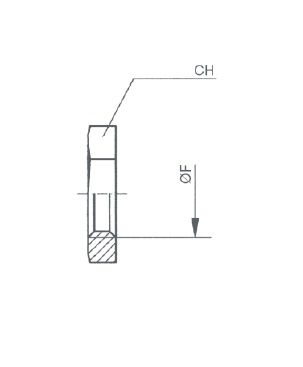 [RAST7530-L22S20] Contramoer 22L - 20S - M30X2,0