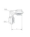 [RAST7526-S0606] Gebogen verbinding mannelijk 06S - 06S - M14x1,5