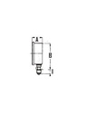 [DKWK 80 802 112] Manometer Ø 100 mm - 0-0400 bar