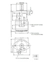 [DANF151-0244] Motor OMR 160 cc - as 32 mm - max.375 t/min - max. 60 l/min - max. 130 bar - Side port