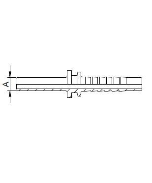 [FONT61.36.38.20] Pijp 38 mm - Slang 1.1/4"