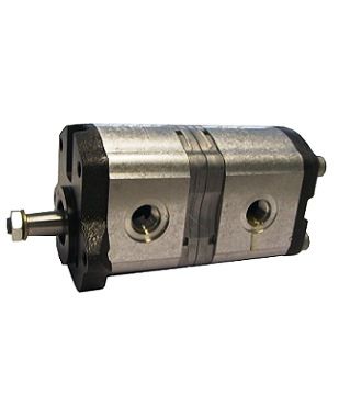 [DKWK 81 007 201 B]  Pomp 2 gaten 100,0 - conische as - 14 + 8 cc - Links draaien - Bosch