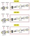 [WALTSDF25L1000-WWE] Complete Stofkap SDF25 lengte 1000mm