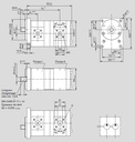 [DKWK 81 018 207 B]  Pomp 4 gaten 72,0 x 100 - spline as 9T - 11 + 5,5 cc - Links draaien - Bosch