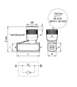 [DKWK 80 007 203] Smoorklep unidirectioneel - 1/2"  BSP