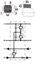 [DANF152-0010]  Blok  1/2" BSP  met overdrukklep 50 bar en antichoc kleppen 100 bar
