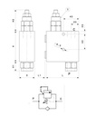 [DKWK 80 004 005] Sequence klep 3/8" BSP - regelbaar tussen 5/100 bars