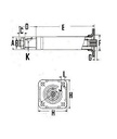 [DANFCD670] Stuurstang lengte 670 mm