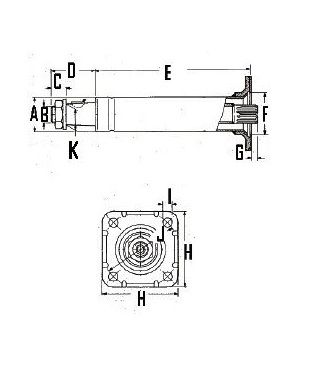 [DANFCD300] Stuurstang lengte 300 mm