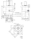 [DANF151F0503] Motor OMS 160 cc - as 32 mm - max.470 t/min - max. 75 l/min - max. 210 bar