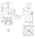 [DANF151F0609] Motor OMSW 400 cc - as 35 mm  conisch - max.190 t/min - max. 75 l/min - max. 160 bar