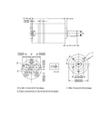 [DANF151G0003] Motor OMM 32,0 cc - as 16 mm - max.630 t/min - max. 20 l/min - max.100 bar - End ports