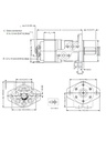 [DANF151-5192] Motor OMP 80 cc - as 25 mm - End port (11185713)
