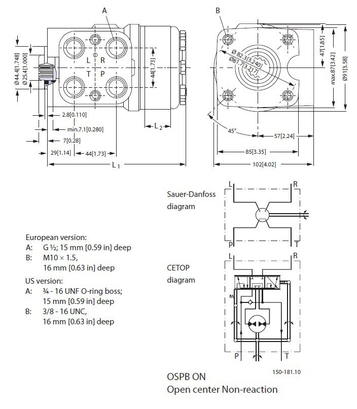 [DANF150N0027] Orbitrol OSPB 100 ON