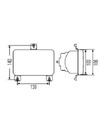 [HELL1AB003177-611] Koplamp - P43t - H4 - 60/55w - 167 x 107 x 109