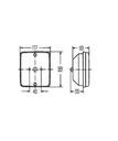 [HELL2ZR003236-051] Binnenverlichting - ba15s - 21w - 117 x 139 x 63