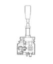 [DKWK 80 102 911] Joystick op verdeler