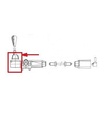 [DKWK 80 102 950] Hendel handbediening