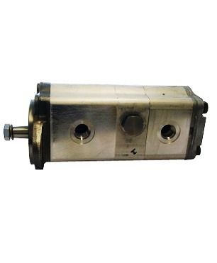 [DKWK 81 007 215 S]  Pomp 2 gaten 106,4 - SAE A - conische as - 18 + 12,5 cc - Links draaien - Dynamatic
