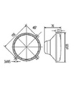 [HELL1A3996002-261] Koplamp met standlicht - P43t - H4 - 60/55w