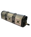 [DKWK 81 003 303 B]  Pomp 2 gaten 60,0 x 60 - conische as - 16,0 + 14,0 + 11,0 cc - Rechts draaien - Bosch