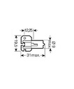 [OSRA64173] Gloeilamp   12V   55W      X511      (H2)