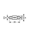 [OSRA6428] Gloeilamp   12V   3W        SV7-8