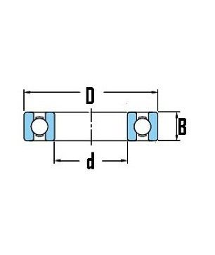 [KOYO6002-2RS/C3] Lager - 15 x 32 X 9
