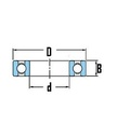 [KOYO6204-2RS/C3] Lager - 20 x 47 X 14