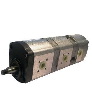 [DKWK 81 003 305 B] Pomp 2 gaten 60,0 x 60 - conische as - 16,0 + 14,0 + 8,0 cc - Links draaien - Bosch