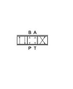 [DANF157B7004] Schuif 100  l/min - P-T-A-B  gesloten