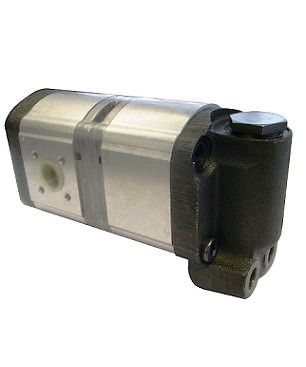 [DKWK 81 001 200 B] Pomp 2 gaten 60,0 x 60 - conische as - 11 +  8,0 cc + klep - Links draaien - Bosch