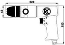 [RODC4550] Boormachine pneumatisch