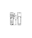 [HELL2XS005020-011] Markeerverlichting - 4 w BA9S - 116 x  42 x 43 - kristal - rood